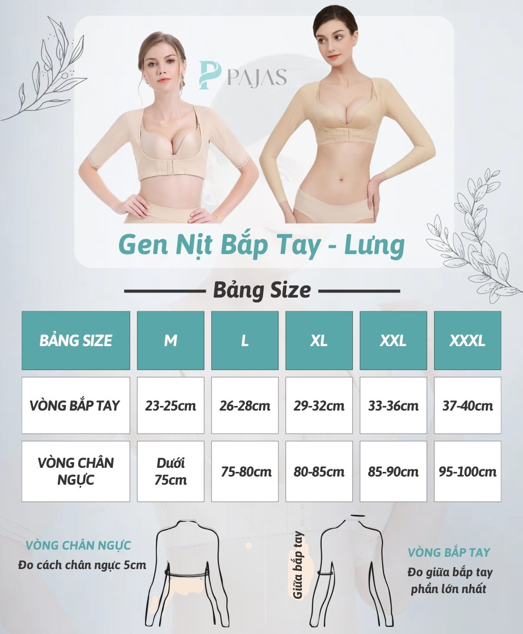 Áo Gen Định Hình Bắp Tay Lưng Nâng Ngực AG13 - Ảnh 10