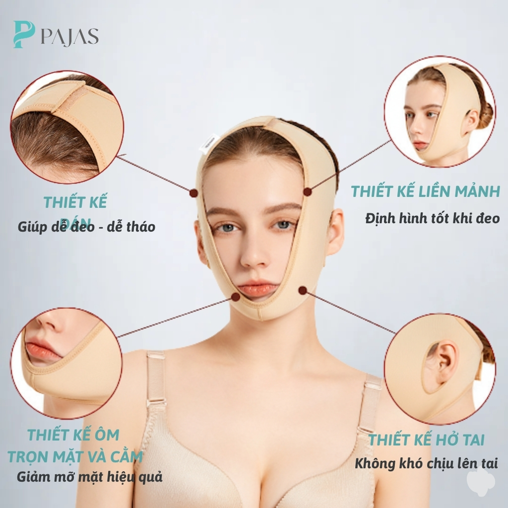 Đai Gen Định Hình Mặt Sau Nâng Cơ Mặt MA02 - Ảnh 5