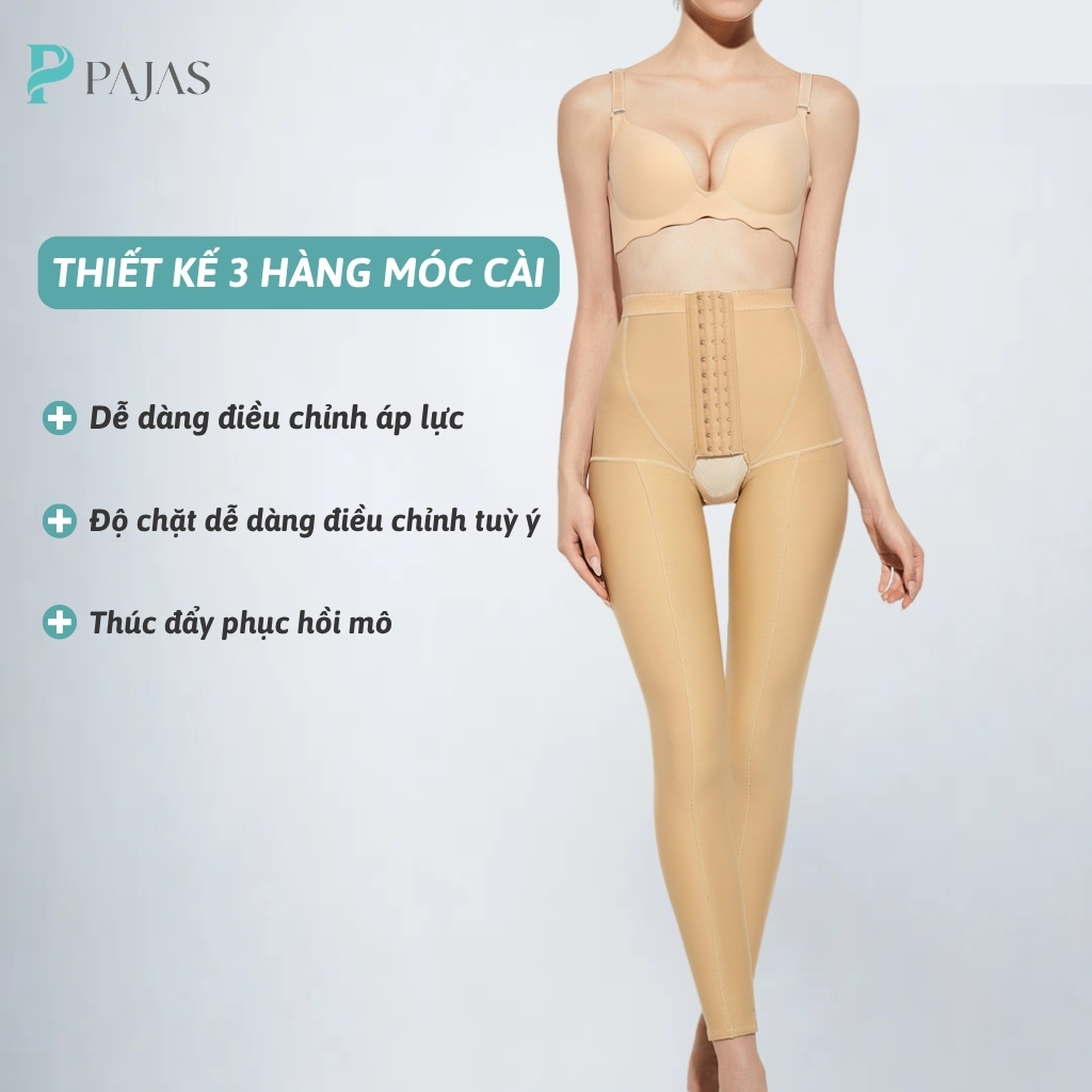 Quần Định Hình Sau Hút Mỡ Đùi Chân Eo Sau Hút Mỡ - Móc Cài QC01 - Ảnh 4