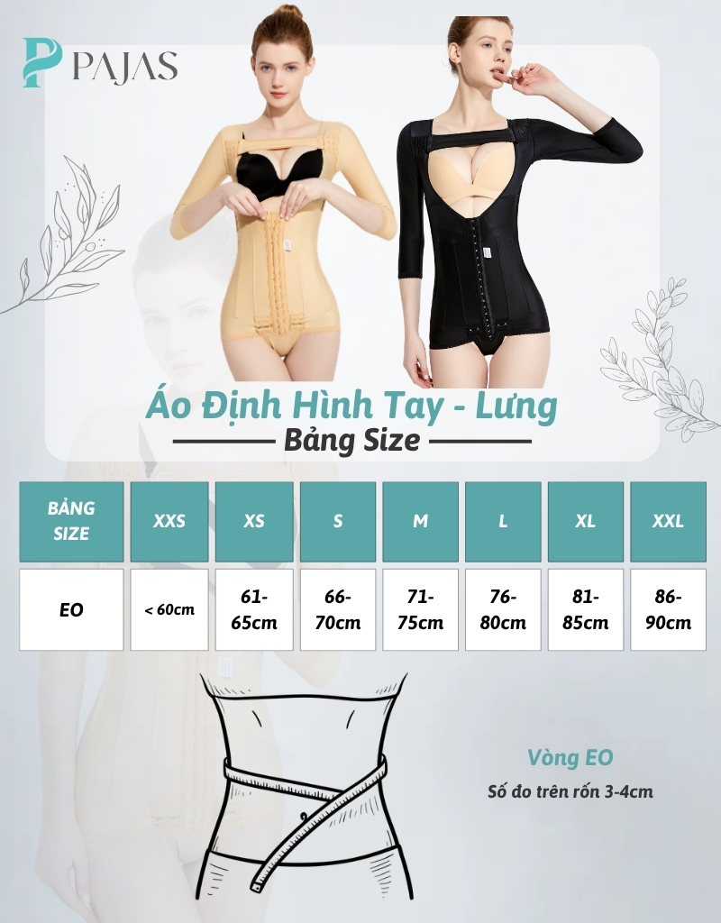 Áo Gen Định Hình Bắp Tay Eo Lưng Sau Hút Mỡ Cao Cấp- A71 - Ảnh 10