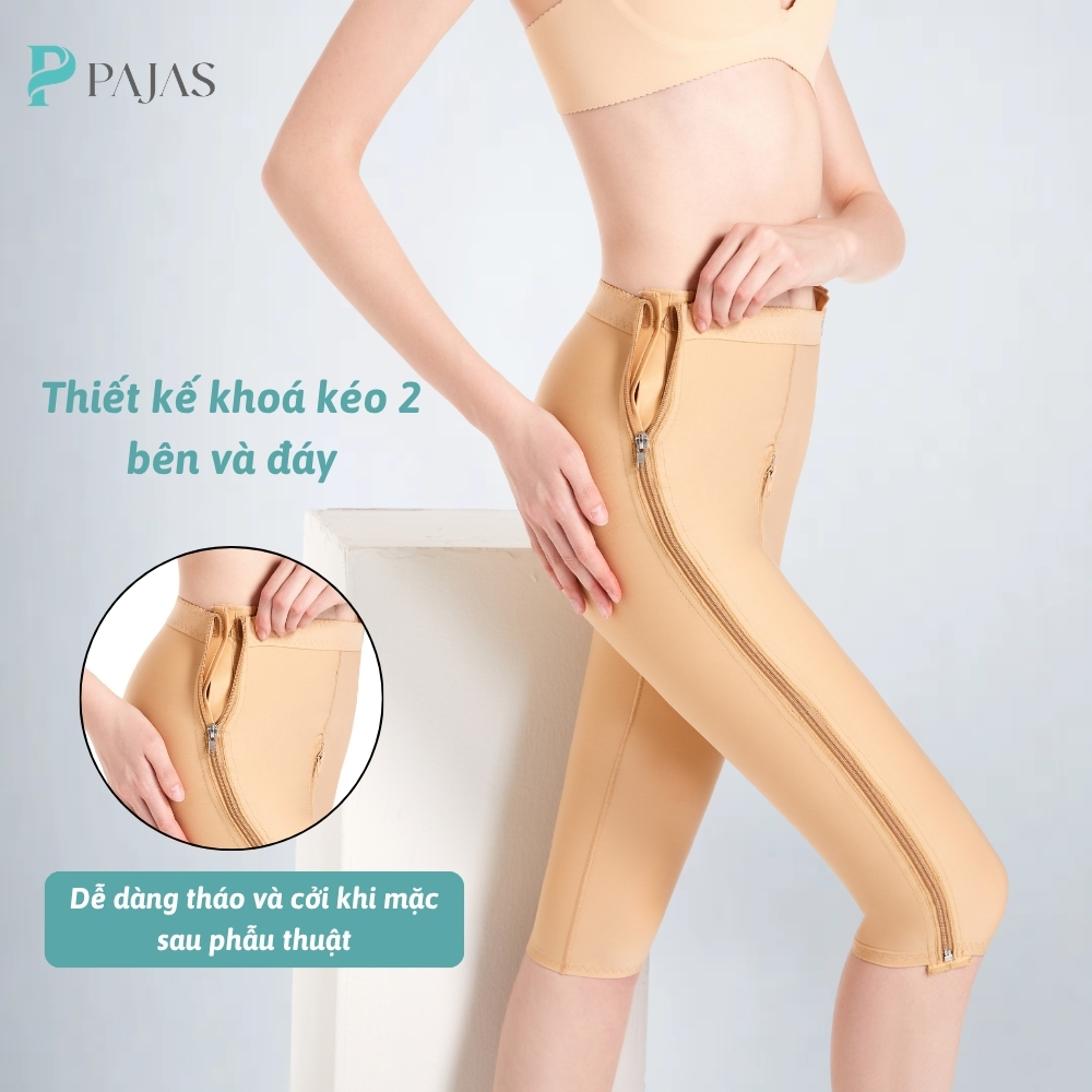 Quần Định Hình Sau Hút Mỡ Đùi Kéo Khoá QK23-7 - Ảnh 3