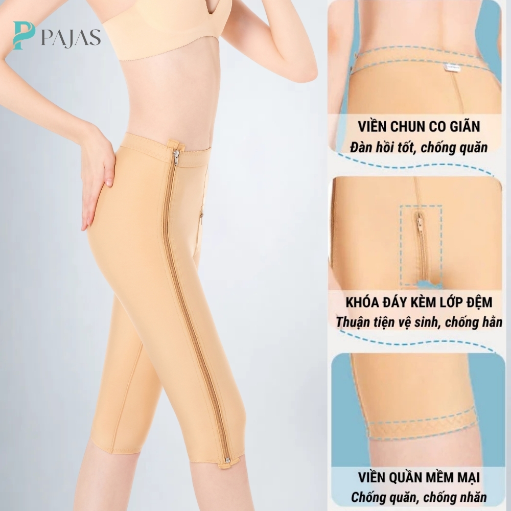 Quần Định Hình Sau Hút Mỡ Đùi Kéo Khoá QK23-7 - Ảnh 6