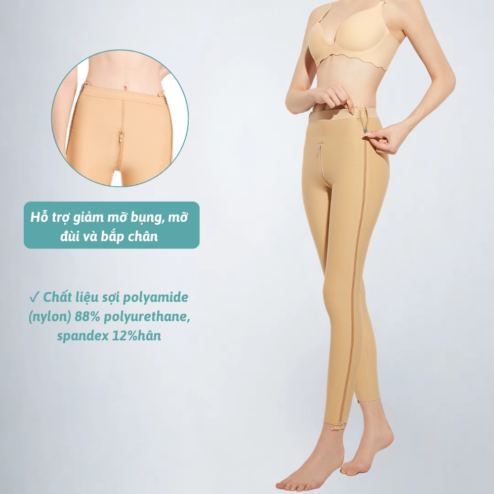 Quần Định Hình Sau Hút Mỡ Đùi Eo Chân QK23 - Ảnh 6