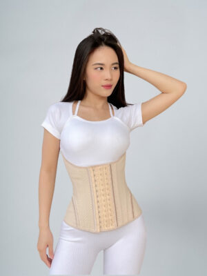 Đai nịt bụng che mỡ lưng Hơi